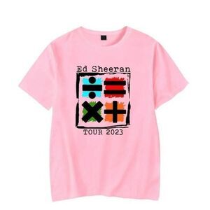 Ed Sheeran 2023 Mathematics Tour T-shirt Crewneck Short Sleeve Tee Shirt Small
